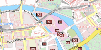 Museumsinsel Berlin Stadtplan