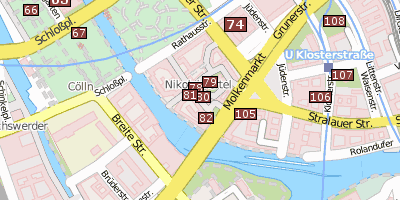 Nikolaiviertel Berlin Stadtplan