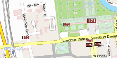Schloss Charlottenburg Stadtplan