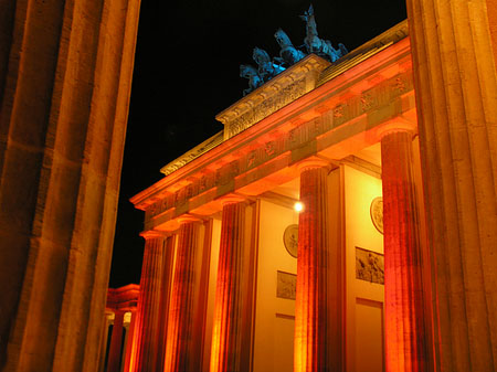 Brandenburger Tor bei Nacht