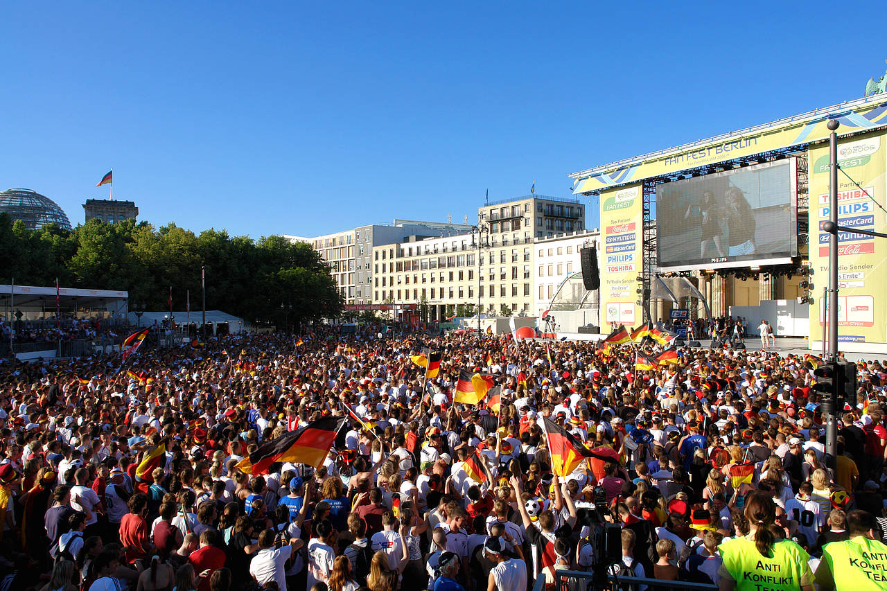 Fotos Fanmeile am Reichstag
