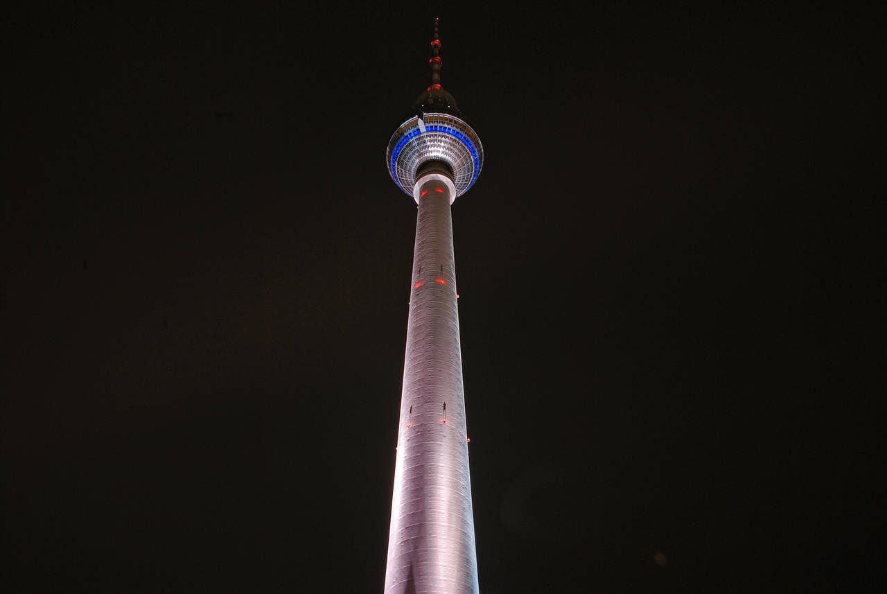 Fotos Fernsehturm bei Nacht