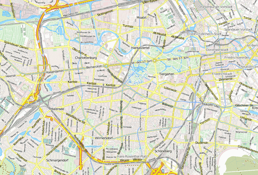 Gedachtniskirche Stadtplan Mit Satellitenaufnahme Und Unterkunften Von Berlin