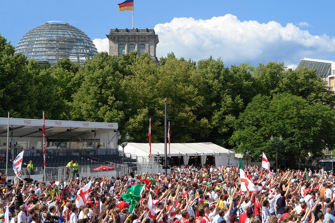Fanmeile am Reichstag