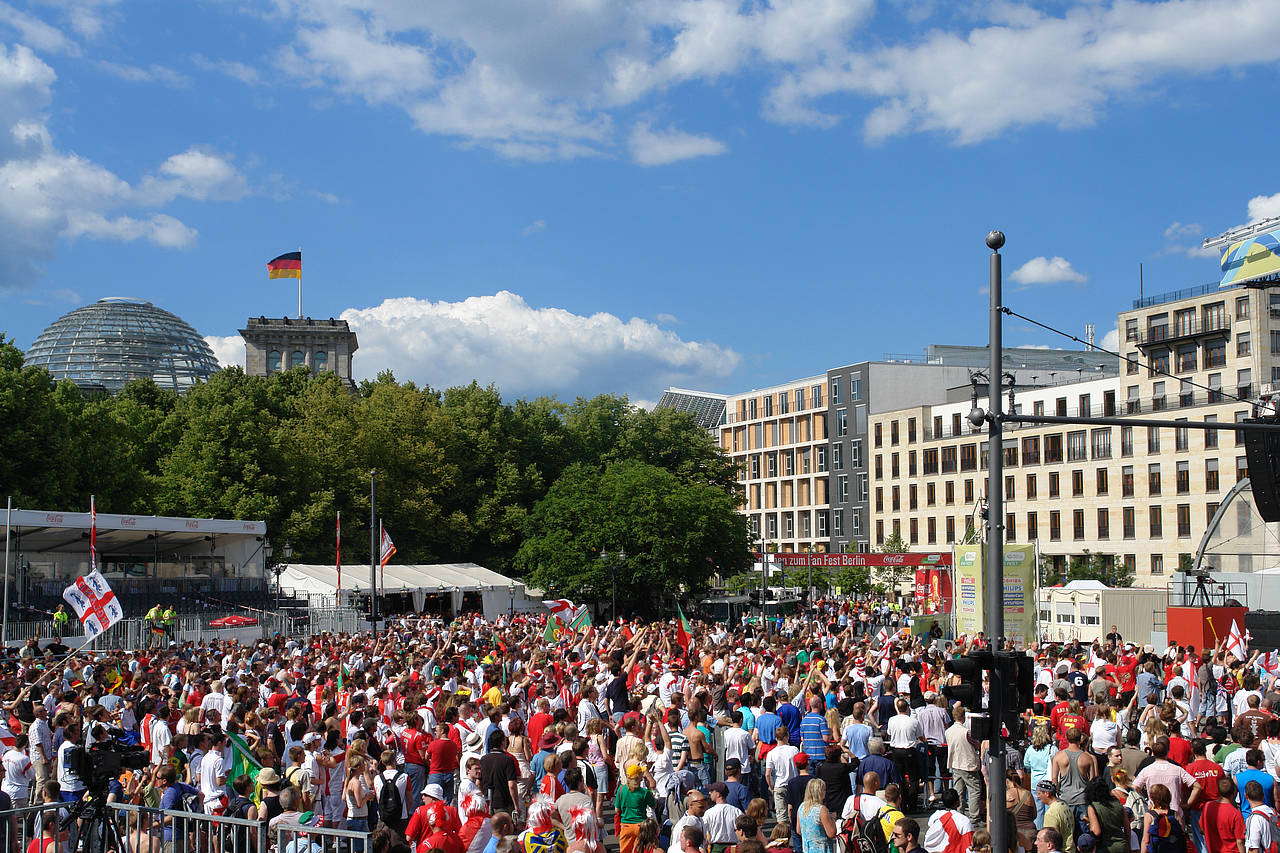 Foto Fanmeile am Reichstag