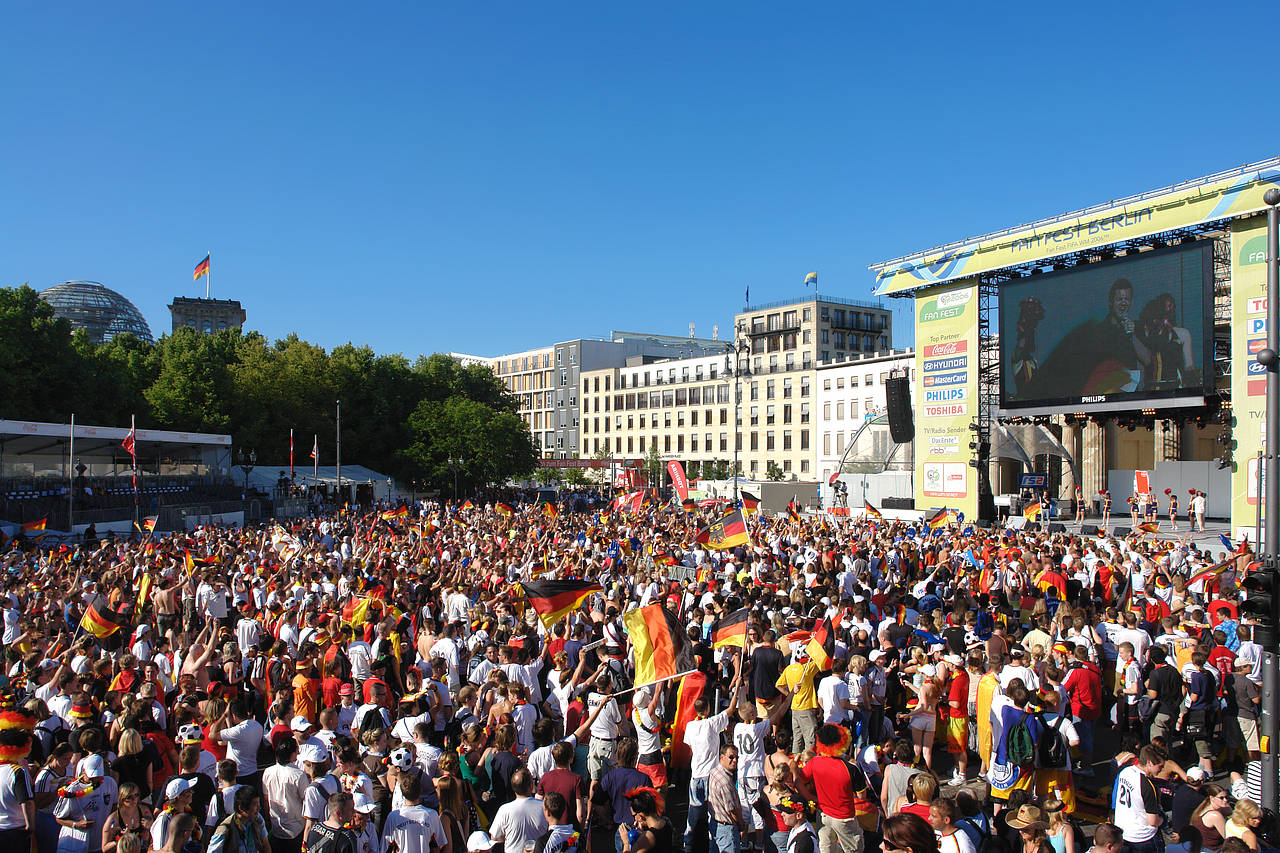 Fotos Fanmeile am Reichstag