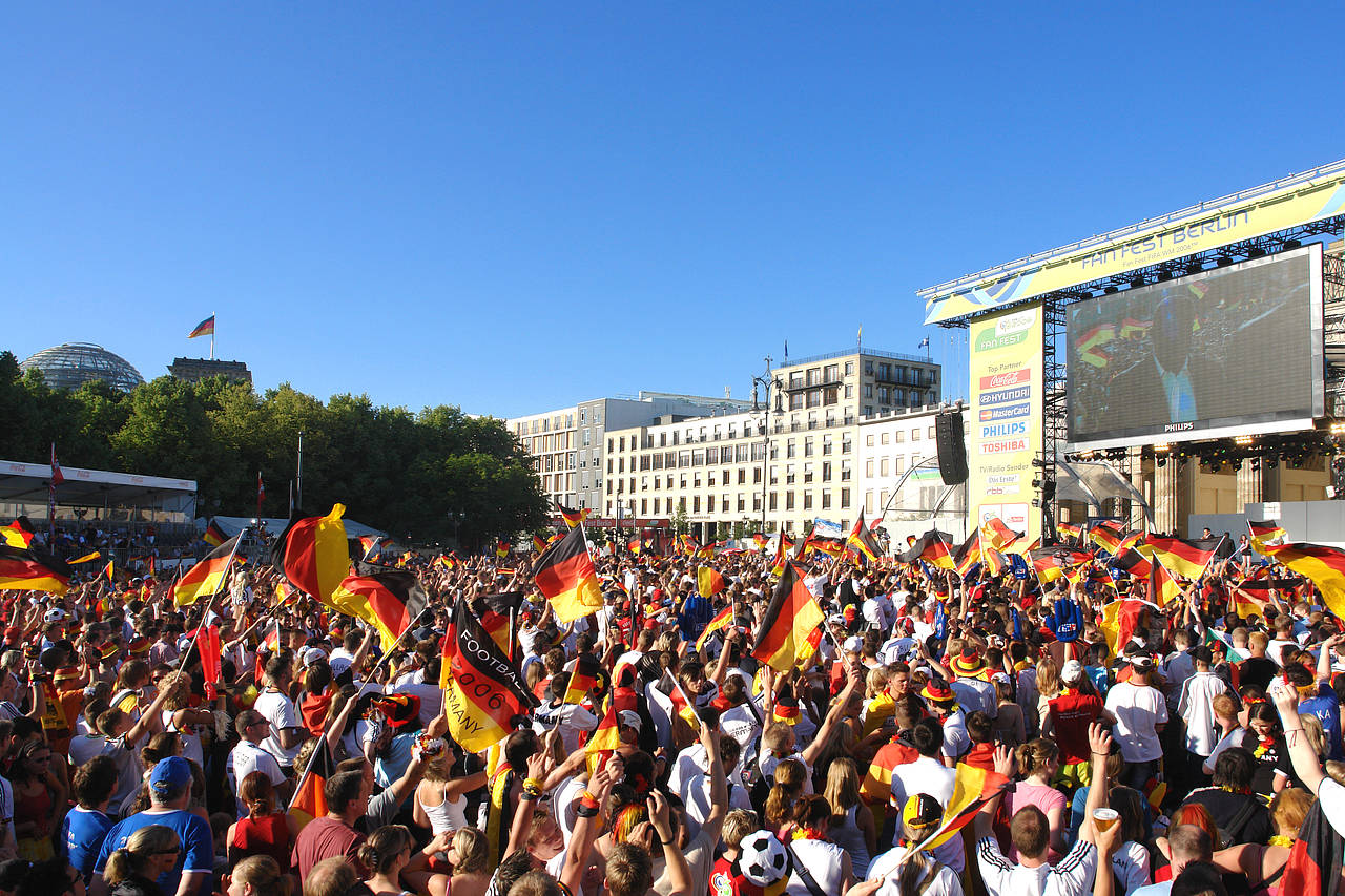 Fanmeile am Reichstag Foto 
