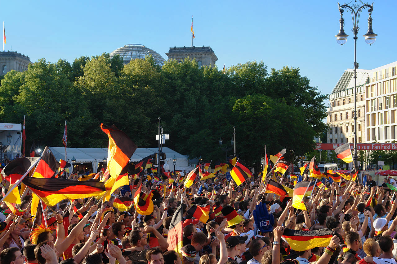 Foto Fanmeile am Reichstag