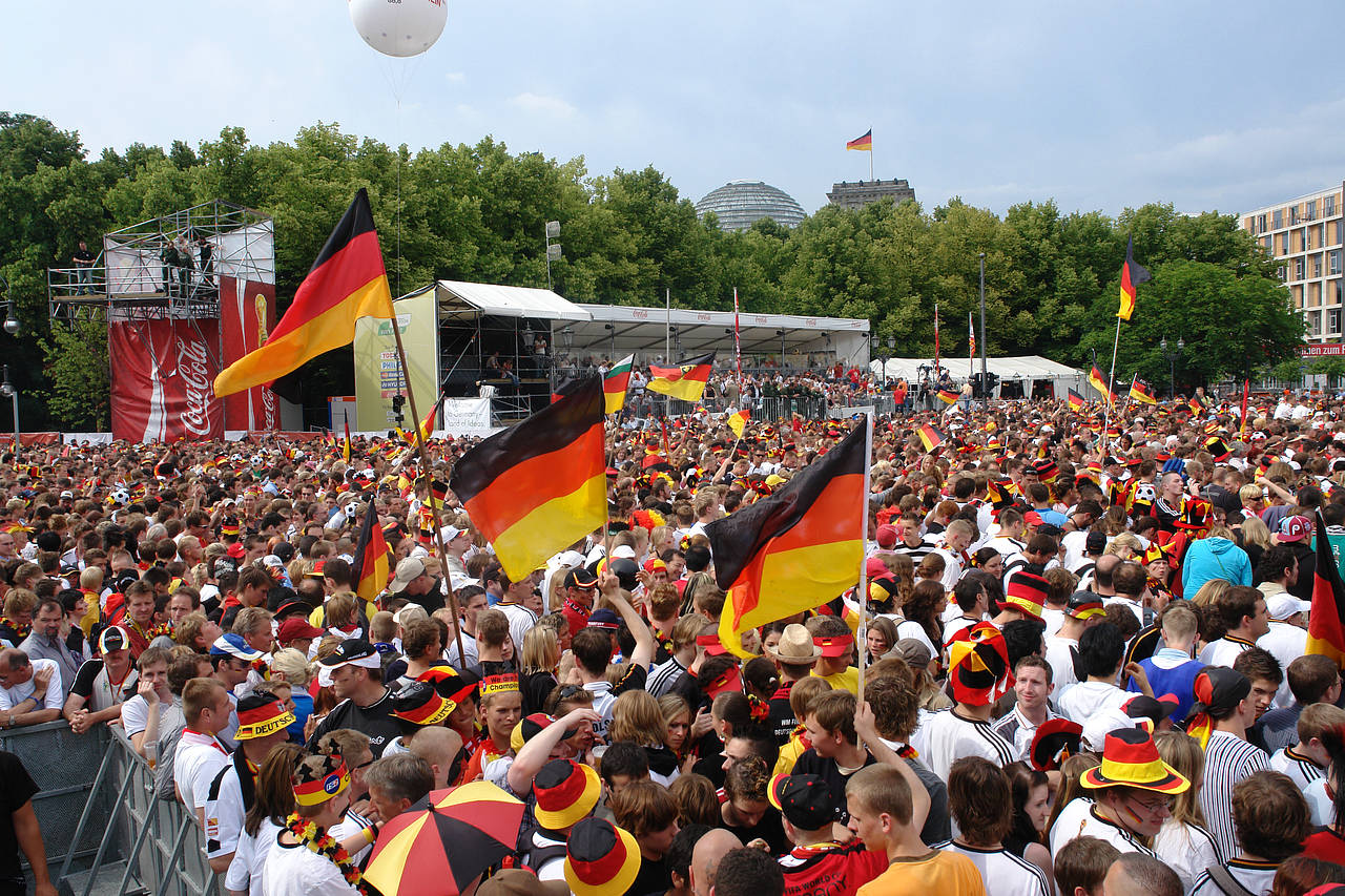 Foto Fanmeile am Reichstag