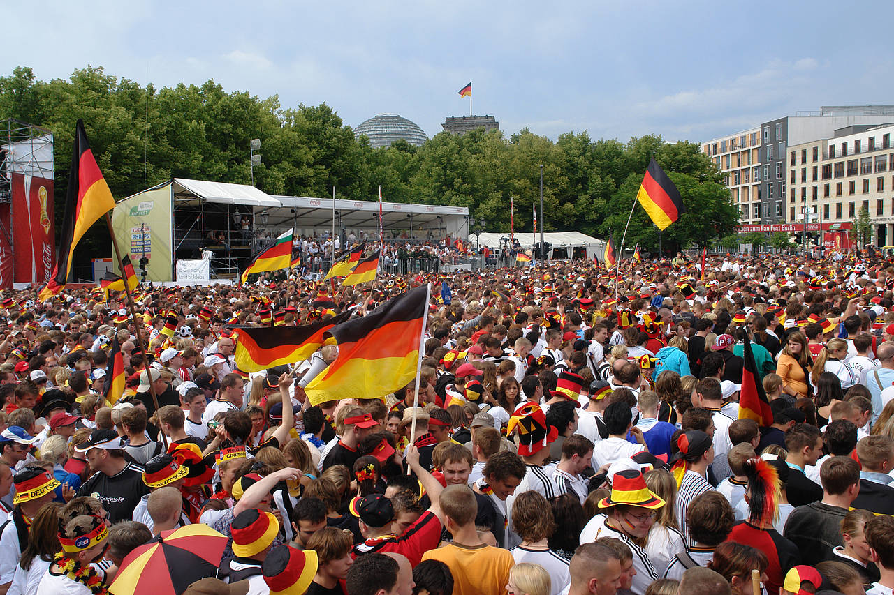 Fanmeile am Reichstag