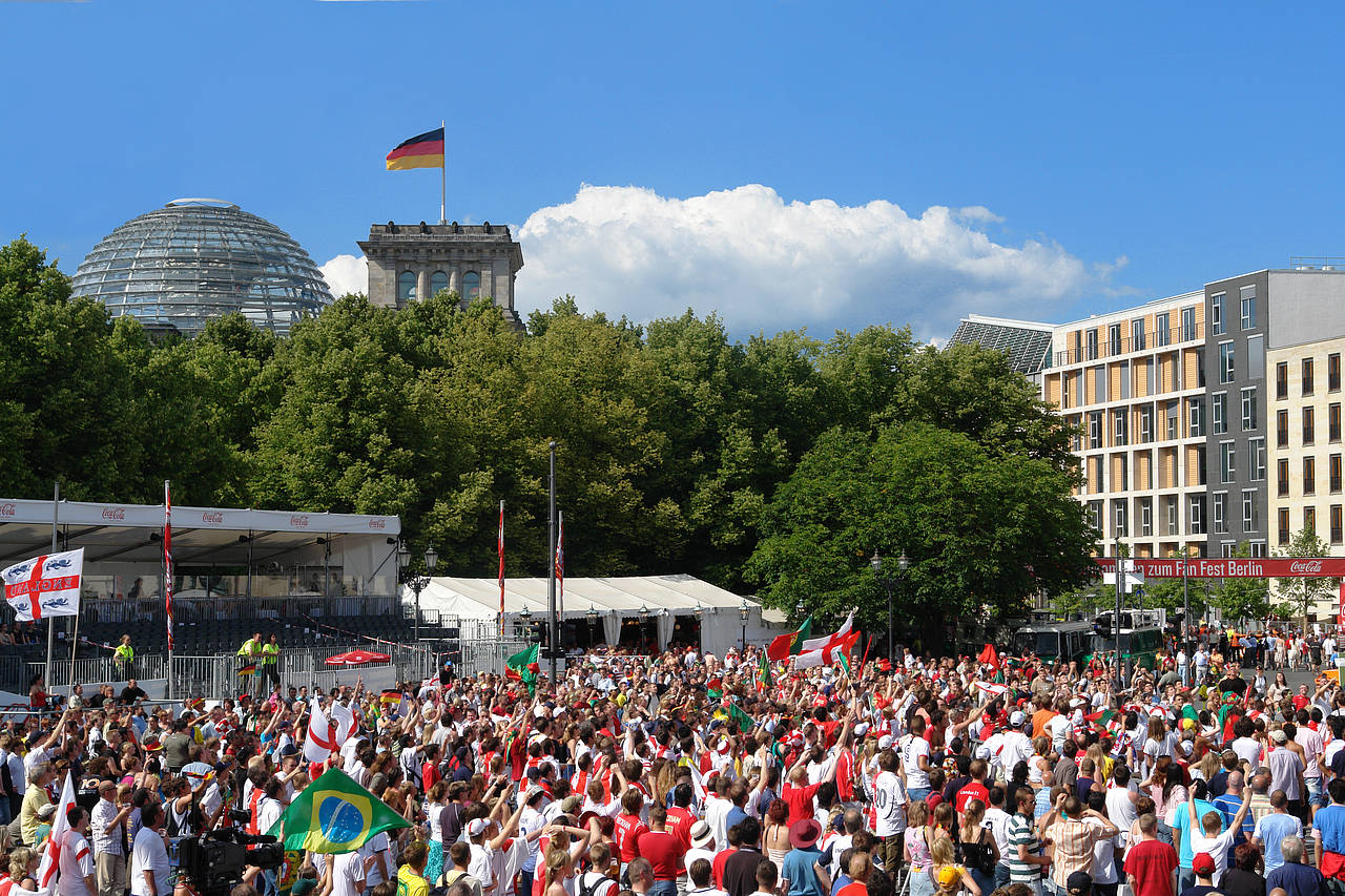Fanmeile am Reichstag Foto 