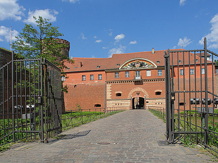 Foto Zitadelle Spandau - Eingang am Kommandantenhaus