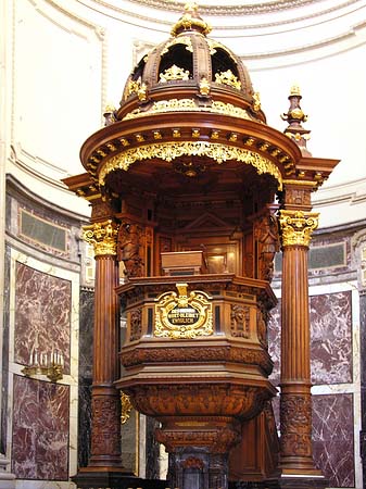 Foto Berliner Dom - Kanzel