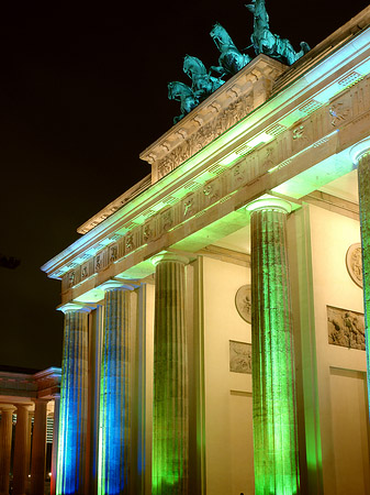 Foto Brandenburger Tor bei Nacht