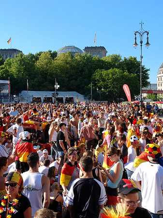 Foto Fanfest Deutschland-Spiel - Berlin