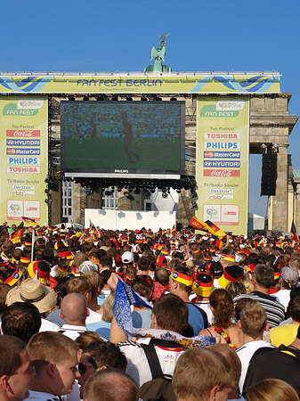 Foto Leinwand und Fans