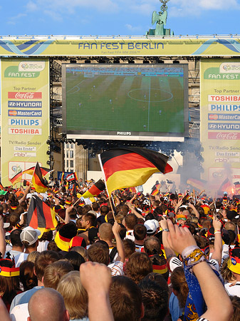 Foto Leinwand und Fans