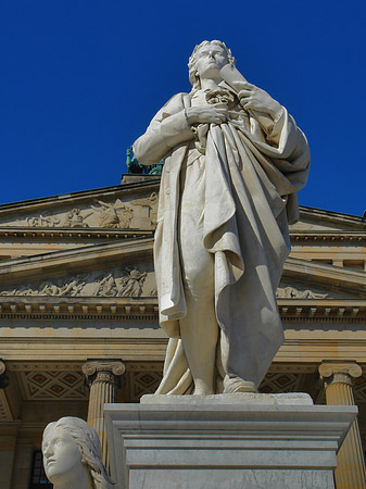 Fotos Schillerdenkmal mit Konzerthaus | Berlin
