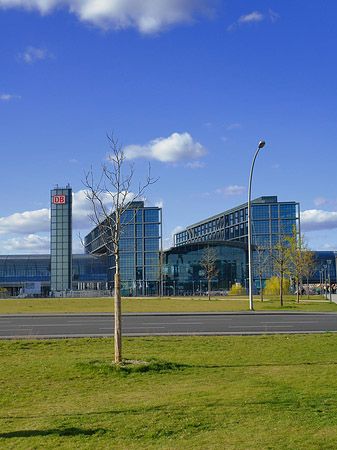 Blick auf den Hauptbahnhof - Berlin (Berlin)