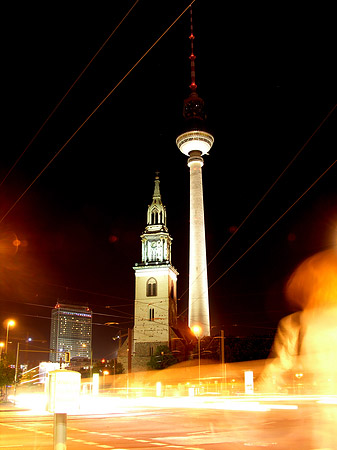 Fernsehturm und Marienkirche - Berlin (Berlin)
