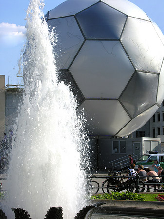Fussball Globus Foto 
