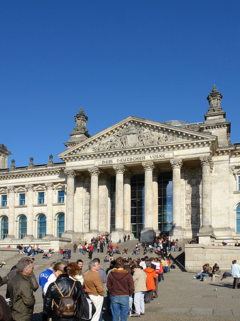 Fotos Touristen am Reichstag