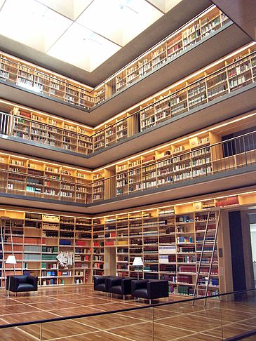 Neuer Lesesaal der Anna Amalia Bibliothek - Thüringen (Weimar)