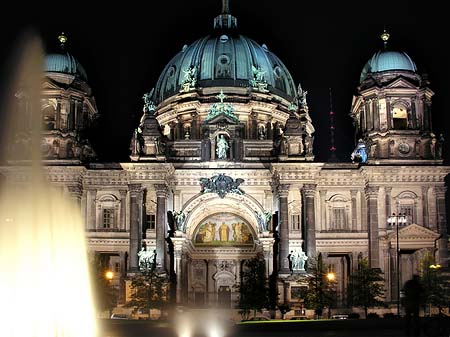 Fotos Berliner Dom bei Nacht | Berlin