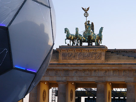 Foto Brandenburger Tor zur WM 2006