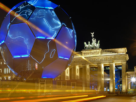 Foto Brandenburger Tor zur WM 2006