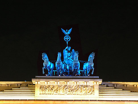 Quadriga bei Nacht - Berlin (Berlin)