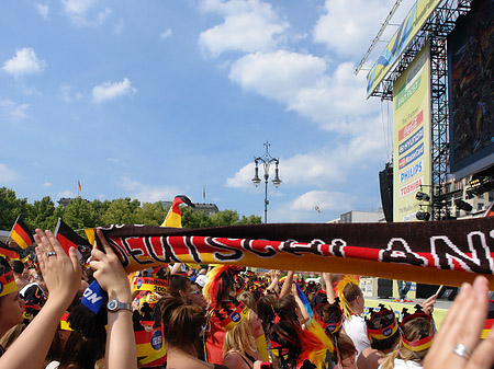 Bühne auf dem Fanfest