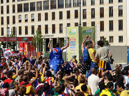 Showbühne am Brandenburger Tor Fotos