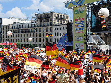 Foto Showbühne am Brandenburger Tor - Berlin