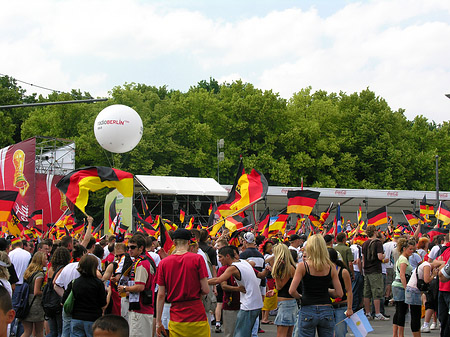 Foto Showbühne am Brandenburger Tor