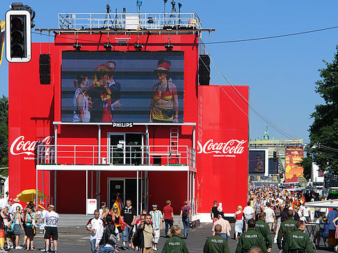 Foto Coca-Cola Werbung - Berlin