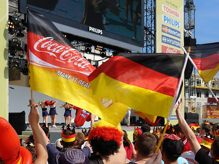 Foto Deutsche Fahnen - Berlin
