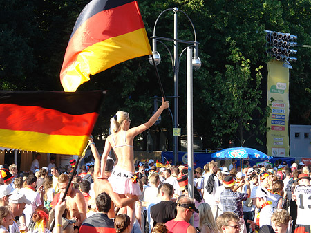Foto Deutsche Fahnen