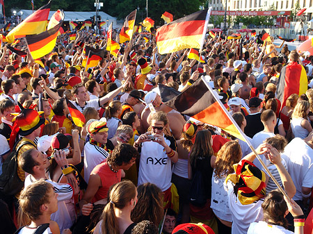 Foto Deutsche Fahnen