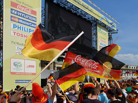 Foto Deutsche Fahnen - Berlin