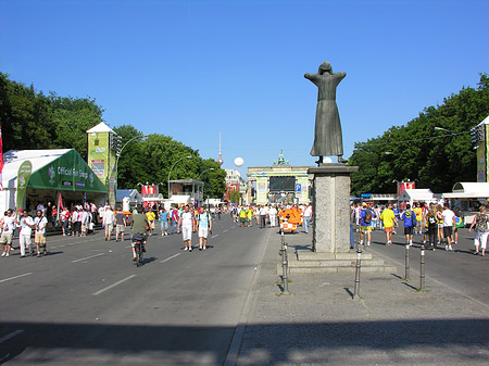 Foto Fanmeile am Brandenburger Tor
