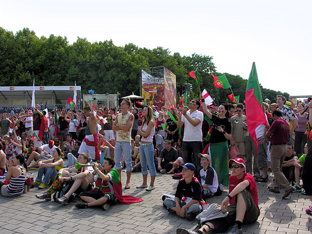 Fanmeile am Brandenburger Tor Foto 