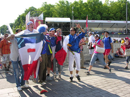 Foto Fans aus Frankreich
