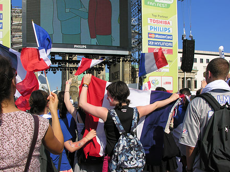 Foto Fans aus Frankreich