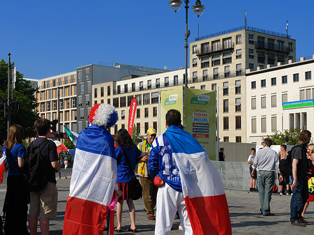 Fans aus Frankreich