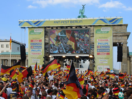 Foto Leinwand und Fans