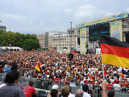 Leinwand und Fans Foto 