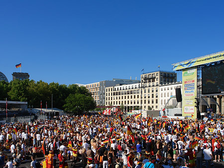 Foto Leinwand und Fans