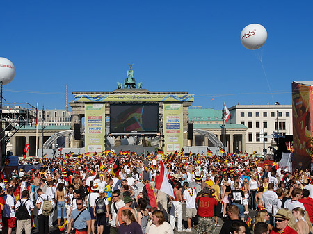Foto Leinwand und Fans - Berlin