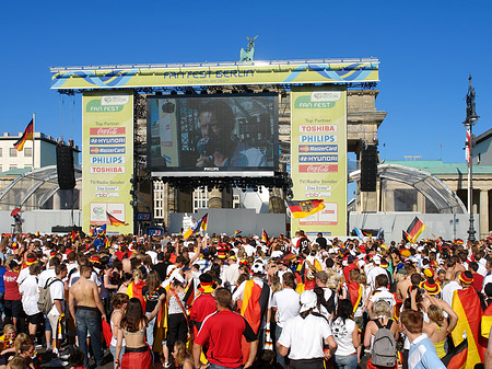 Foto Leinwand und Fans